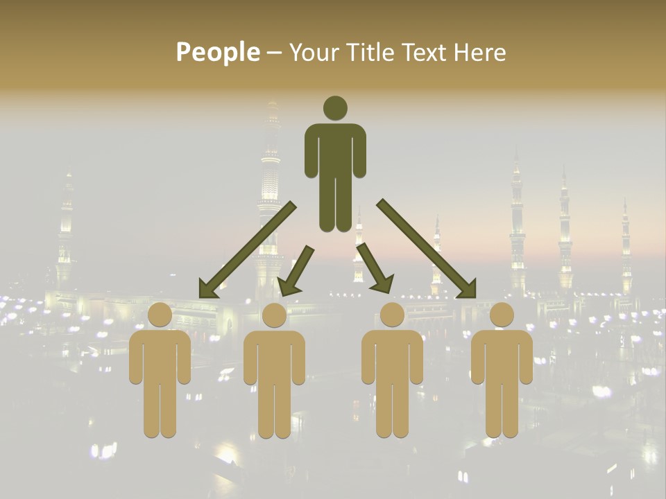 Muslim Religion Dome PowerPoint Template