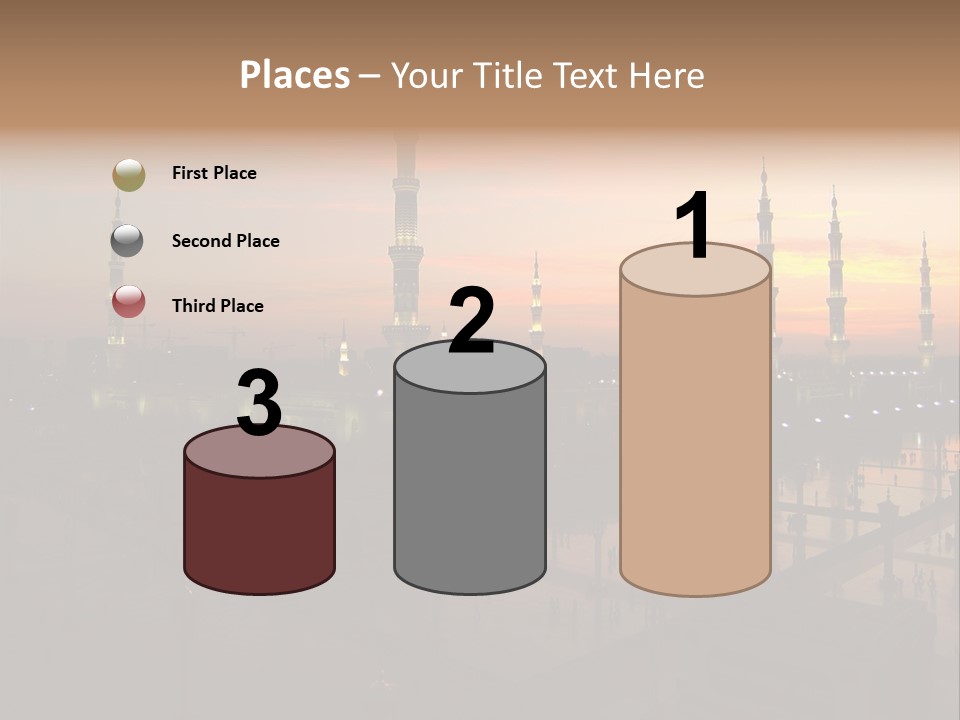 Lights Submit Asia PowerPoint Template