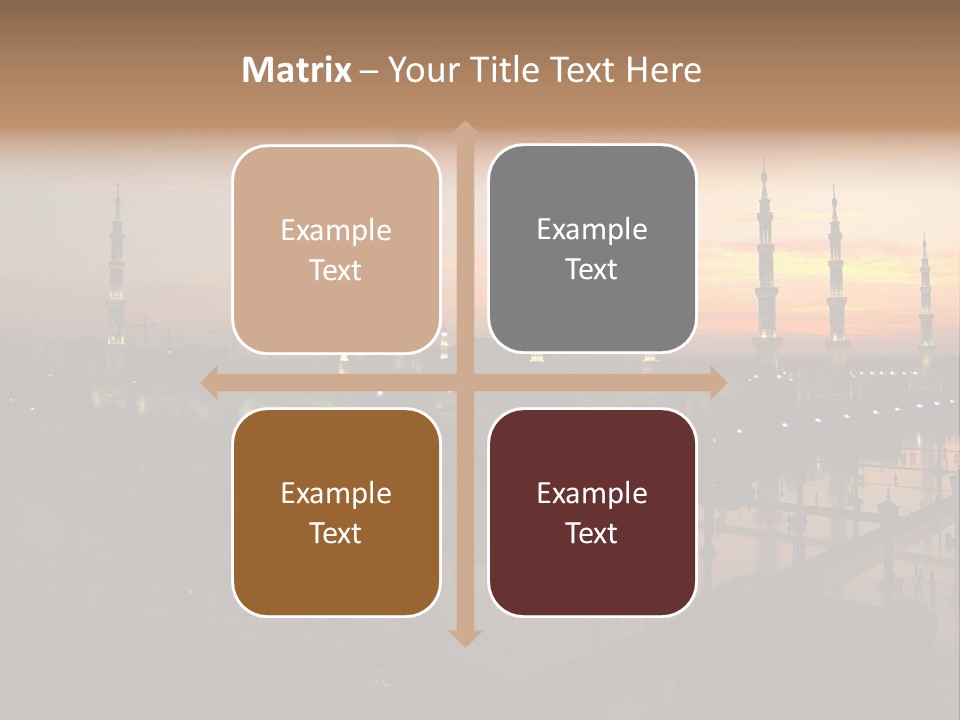 Lights Submit Asia PowerPoint Template