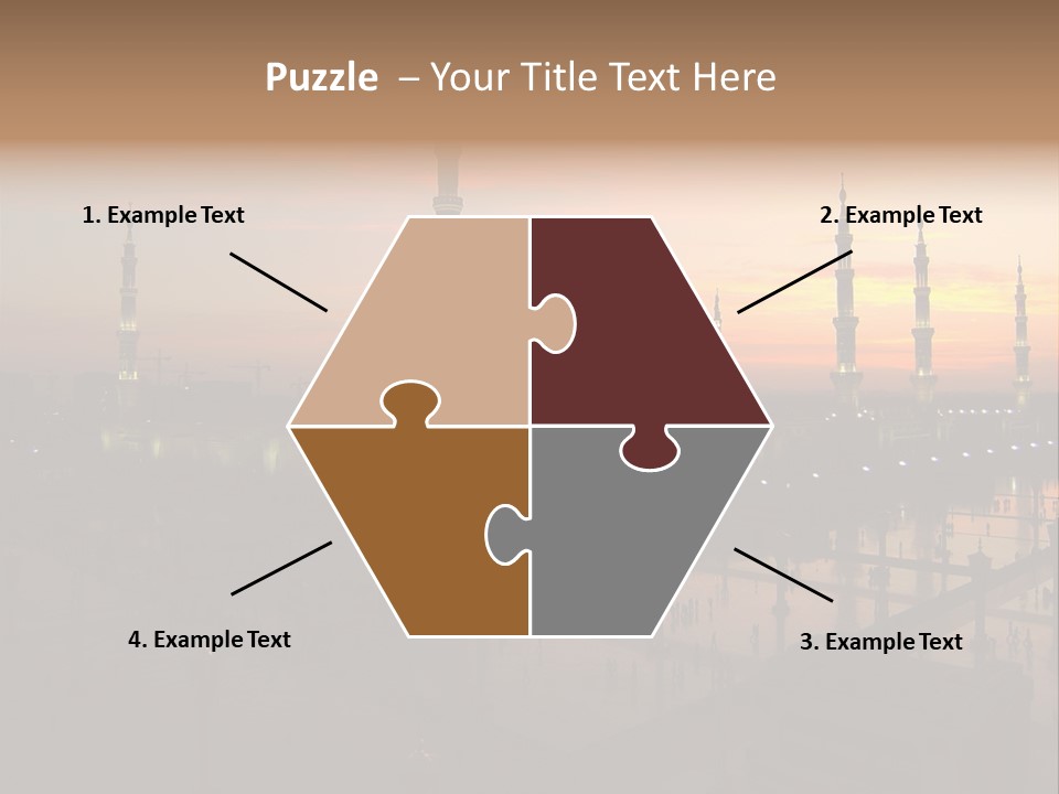 Lights Submit Asia PowerPoint Template