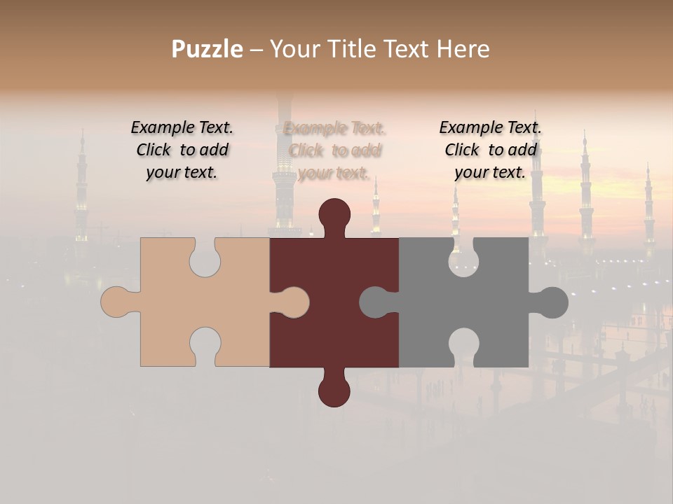 Lights Submit Asia PowerPoint Template