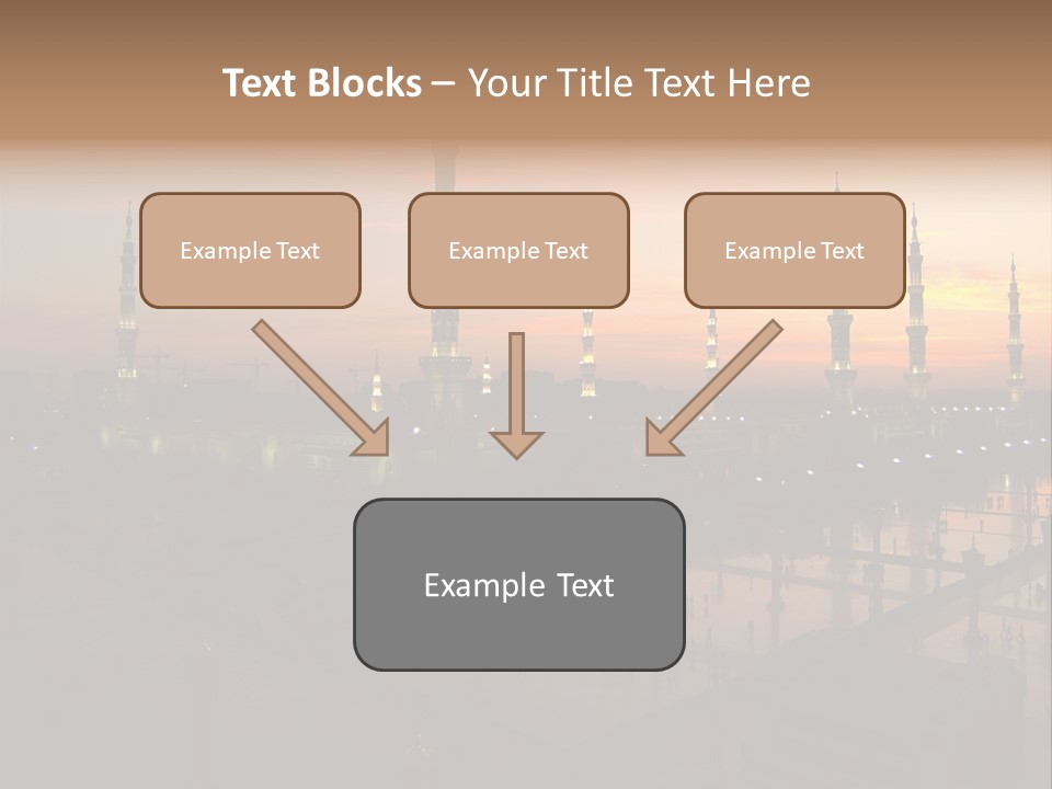 Lights Submit Asia PowerPoint Template