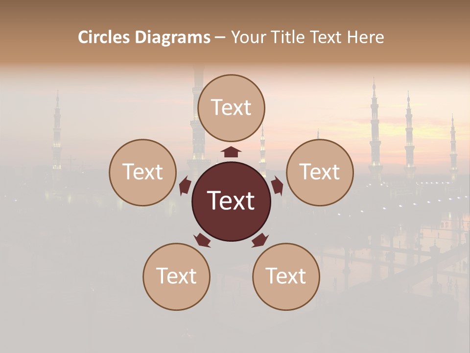 Lights Submit Asia PowerPoint Template