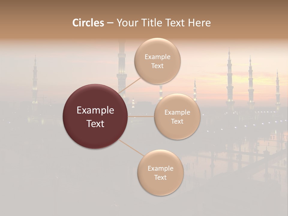 Lights Submit Asia PowerPoint Template