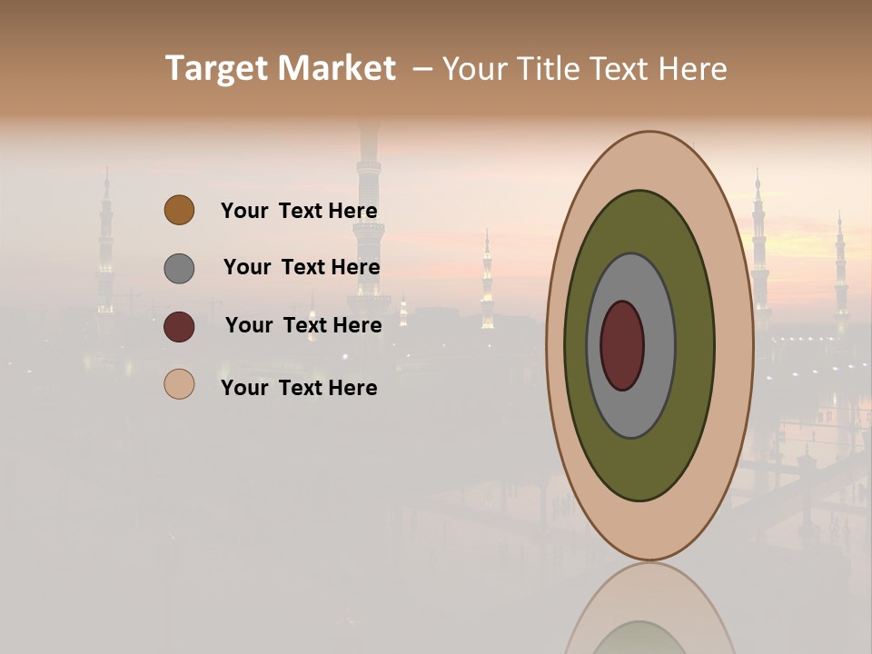 Lights Submit Asia PowerPoint Template