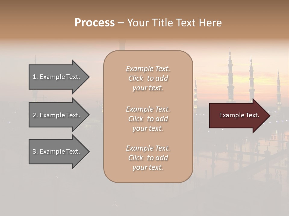 Lights Submit Asia PowerPoint Template