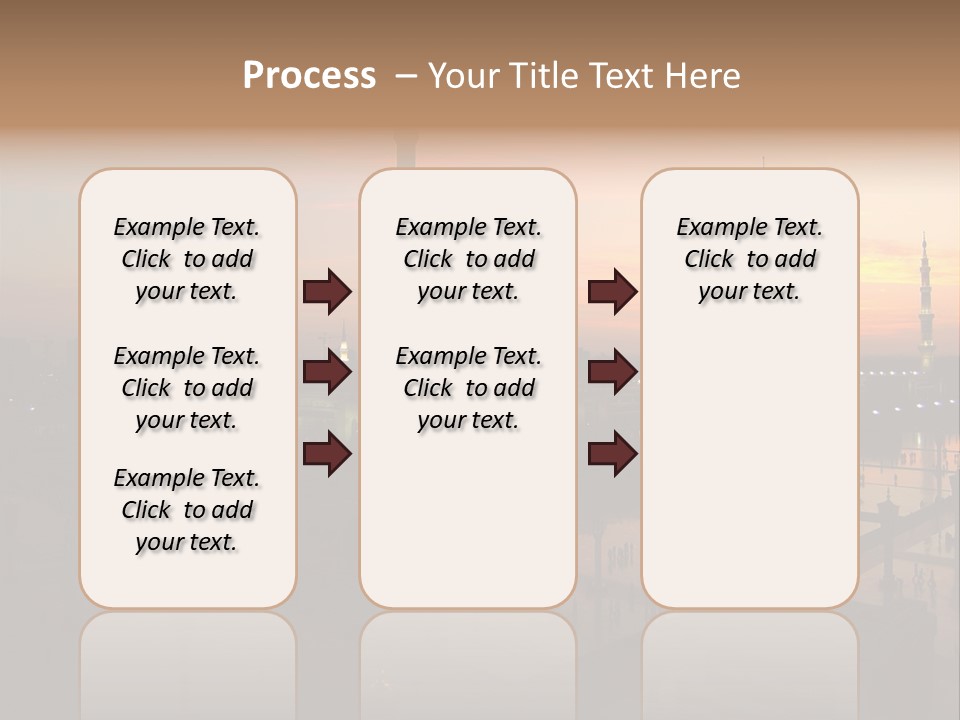Lights Submit Asia PowerPoint Template