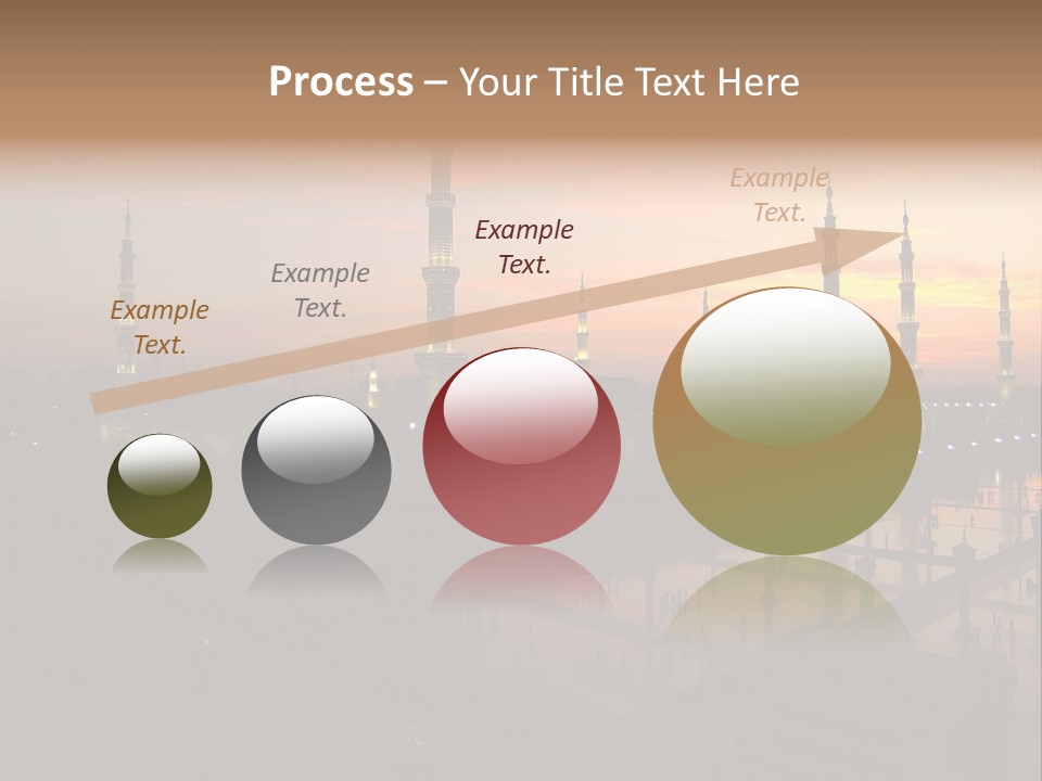 Lights Submit Asia PowerPoint Template