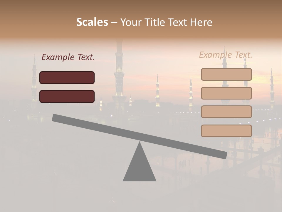 Lights Submit Asia PowerPoint Template