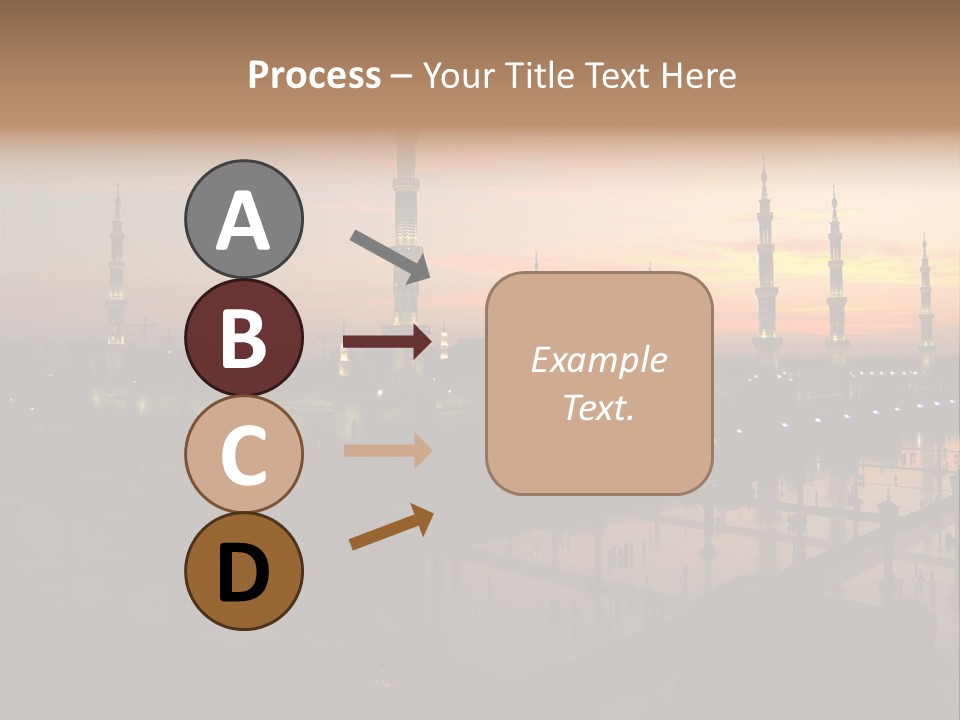 Lights Submit Asia PowerPoint Template