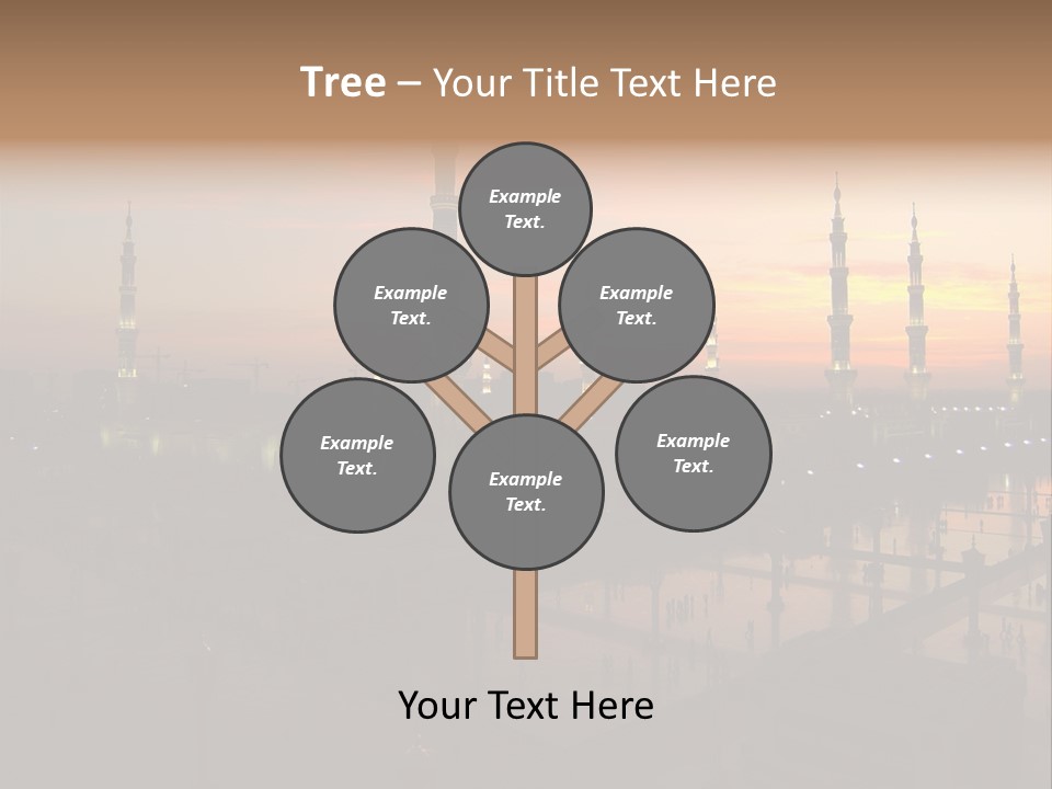Lights Submit Asia PowerPoint Template