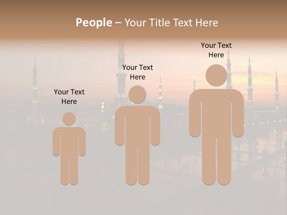 Lights Submit Asia PowerPoint Template