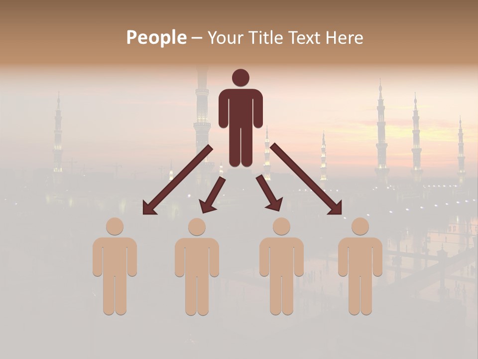 Lights Submit Asia PowerPoint Template