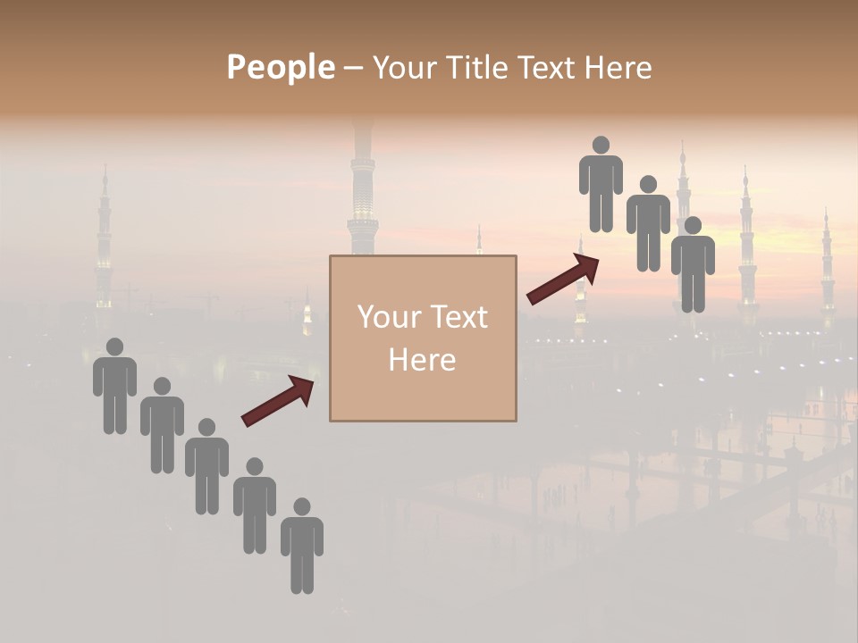 Lights Submit Asia PowerPoint Template