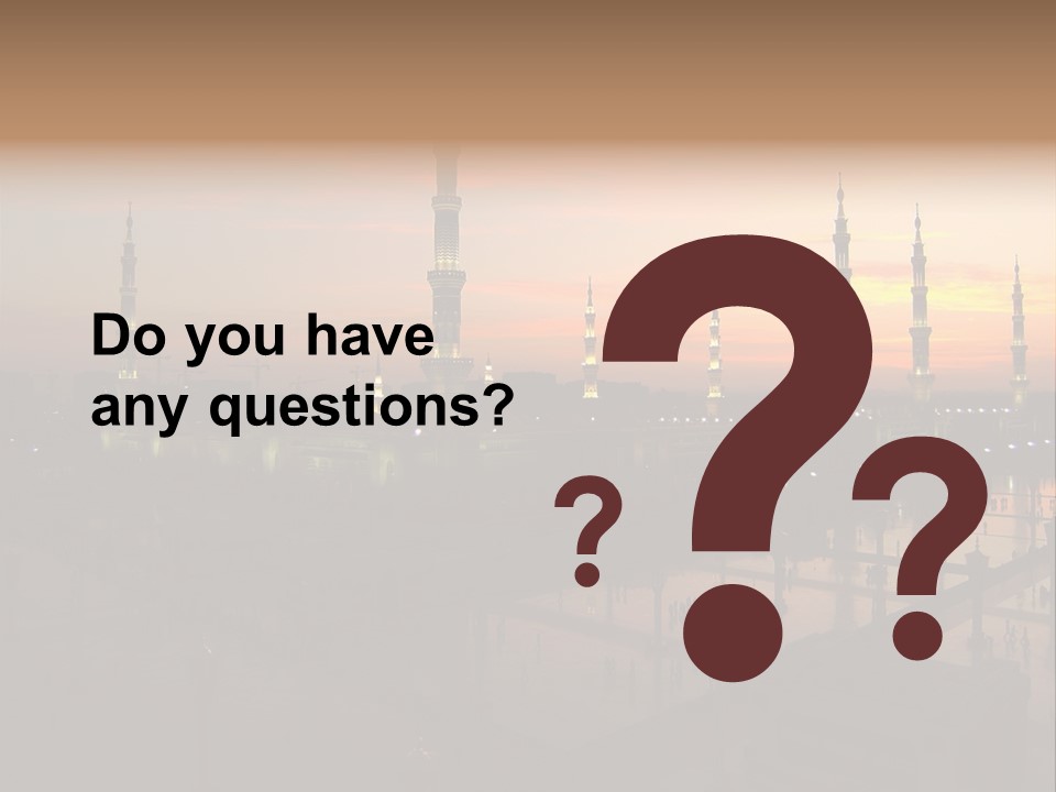 Lights Submit Asia PowerPoint Template