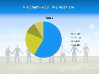 Diverse Teamwork People PowerPoint Template