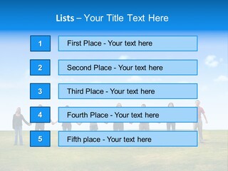 Diverse Teamwork People PowerPoint Template