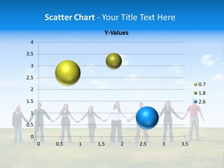 Diverse Teamwork People PowerPoint Template