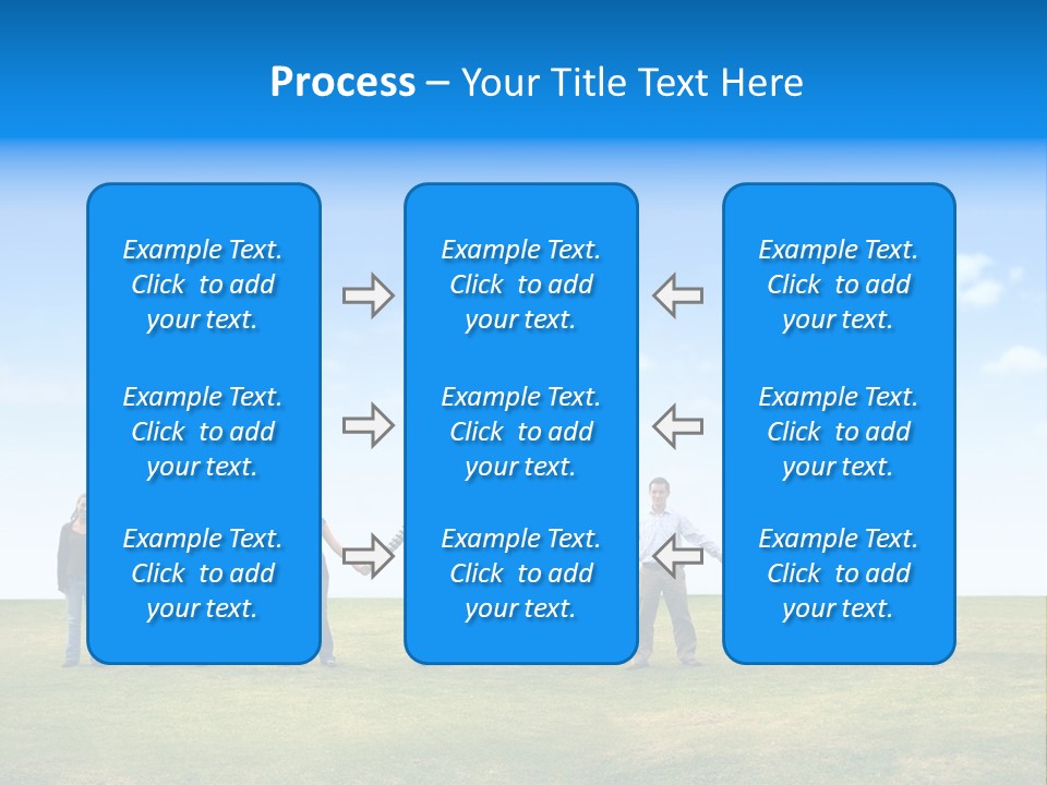 Diverse Teamwork People PowerPoint Template