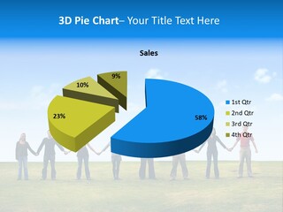 Diverse Teamwork People PowerPoint Template