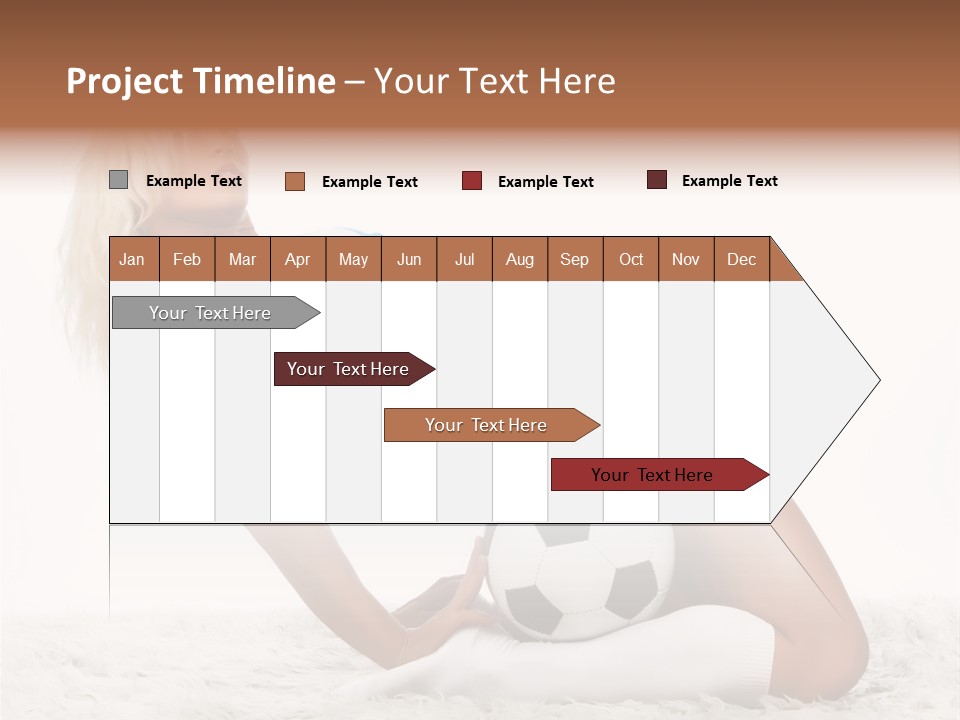 Playful Training Exercising PowerPoint Template