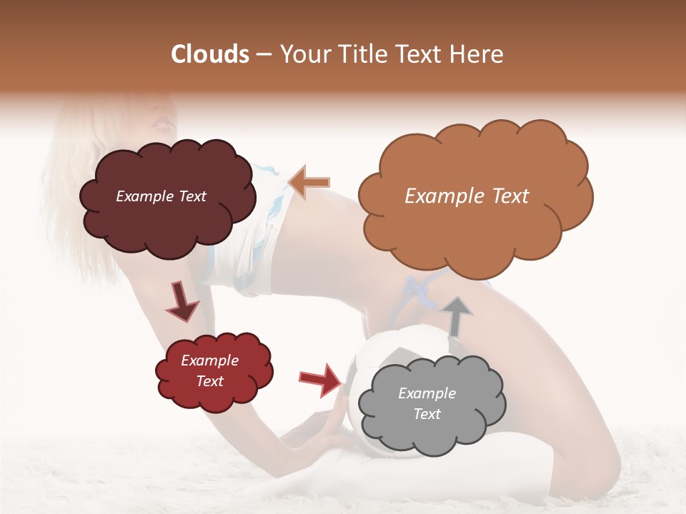 Playful Training Exercising PowerPoint Template