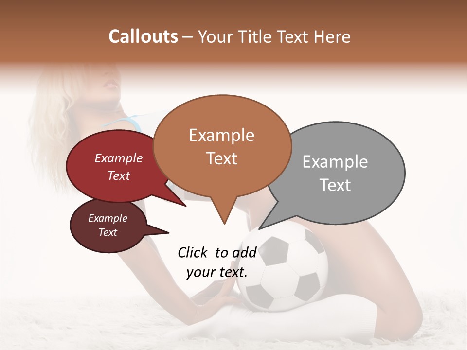 Playful Training Exercising PowerPoint Template
