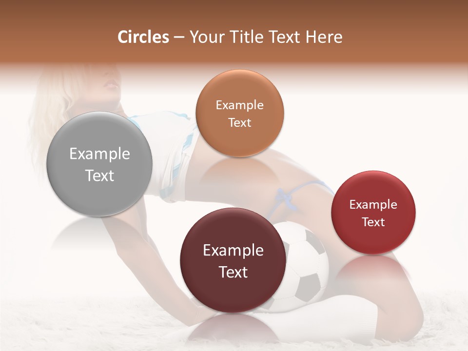 Playful Training Exercising PowerPoint Template