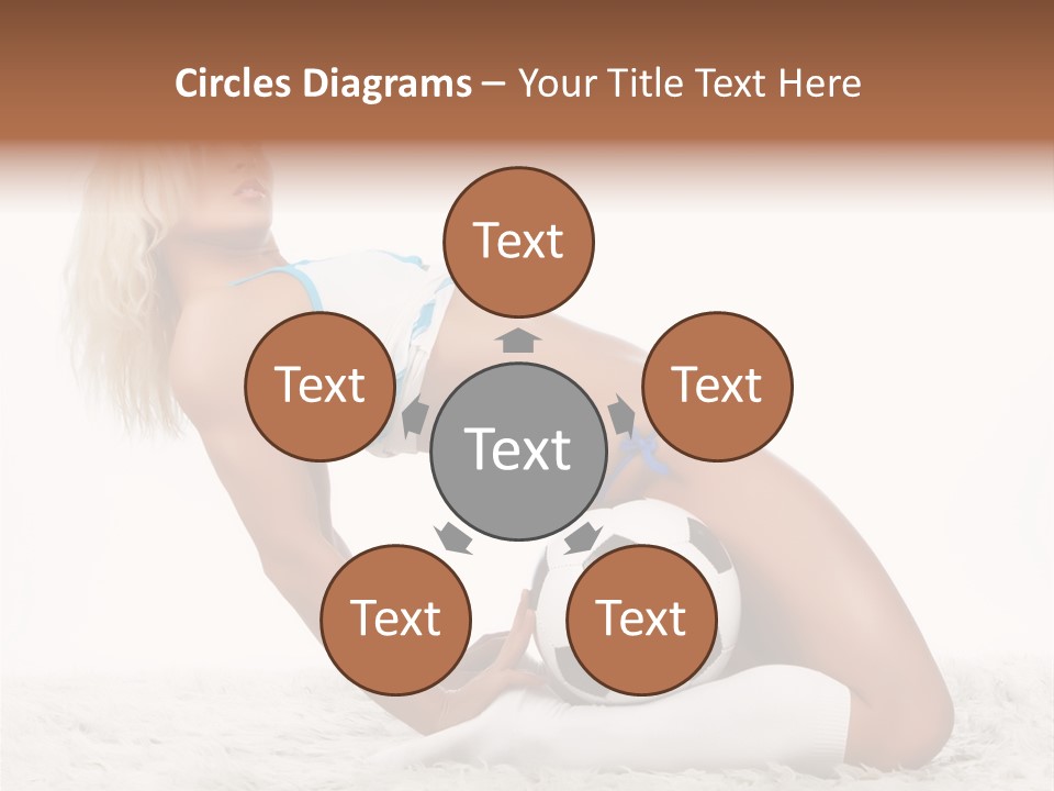 Playful Training Exercising PowerPoint Template