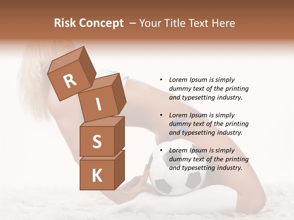 Playful Training Exercising PowerPoint Template