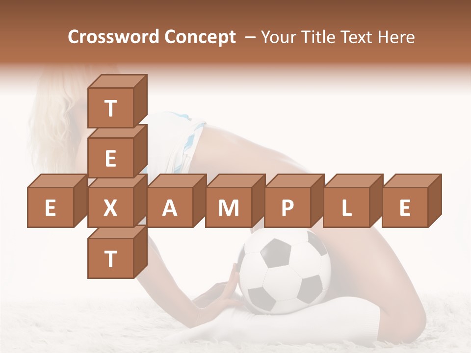 Playful Training Exercising PowerPoint Template