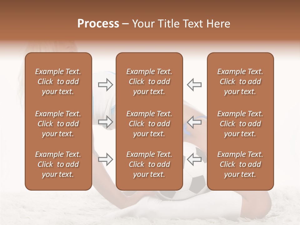 Playful Training Exercising PowerPoint Template