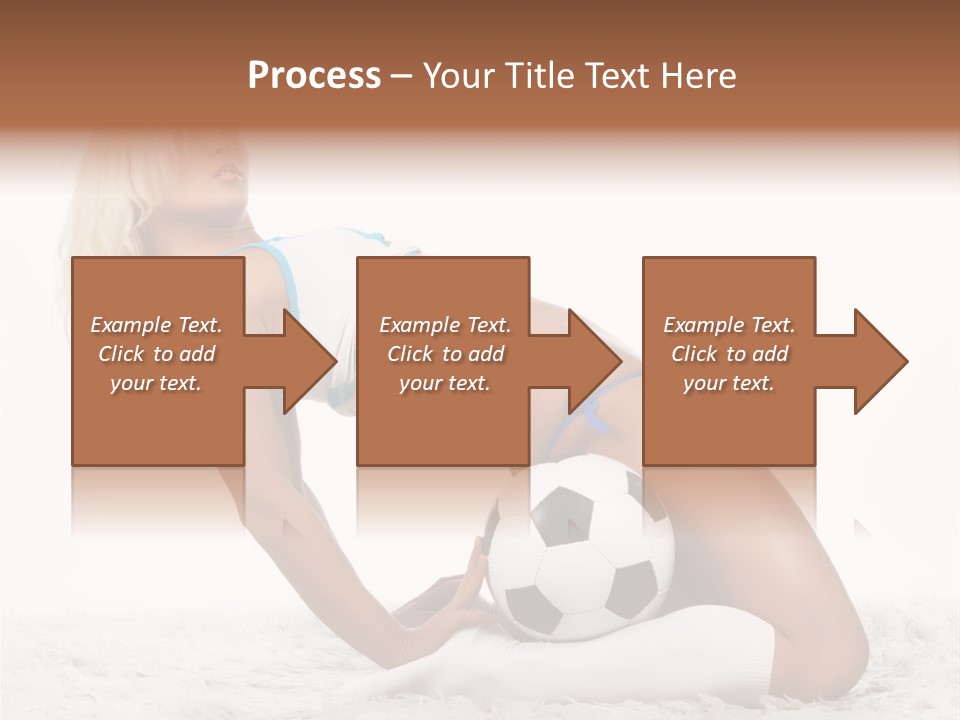 Playful Training Exercising PowerPoint Template