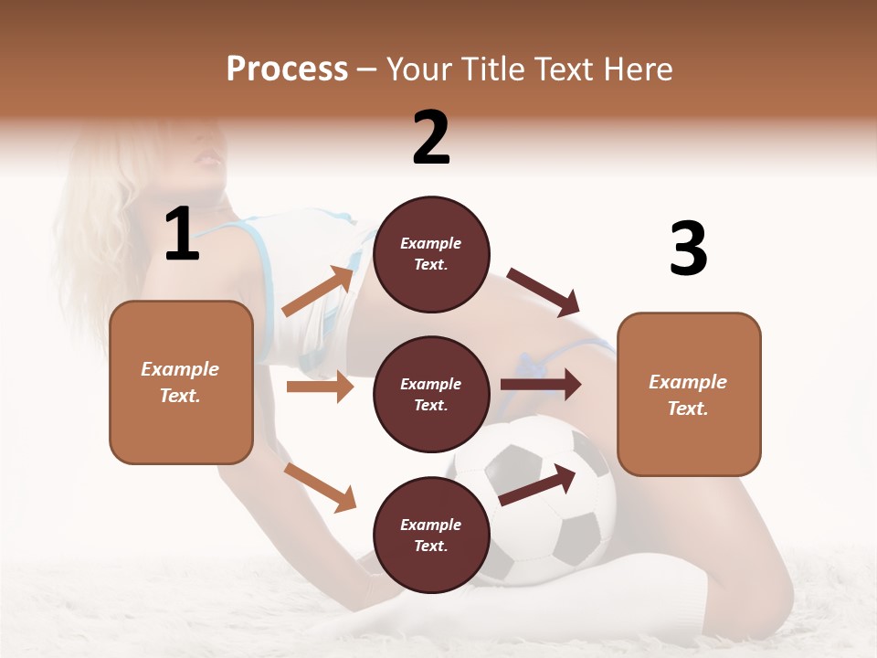 Playful Training Exercising PowerPoint Template