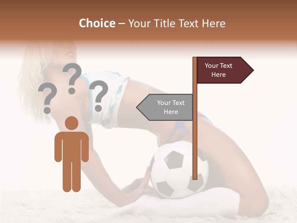 Playful Training Exercising PowerPoint Template