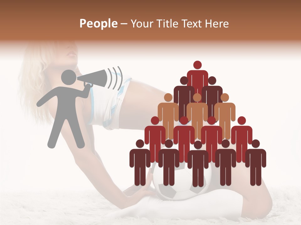 Playful Training Exercising PowerPoint Template