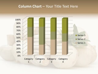 Trimmings Freshness Champignon PowerPoint Template