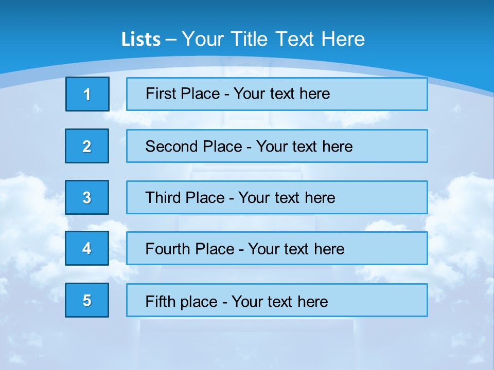 Road High Purity PowerPoint Template