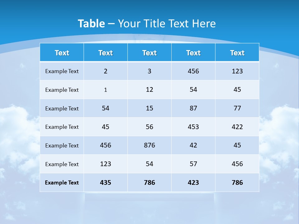 Road High Purity PowerPoint Template
