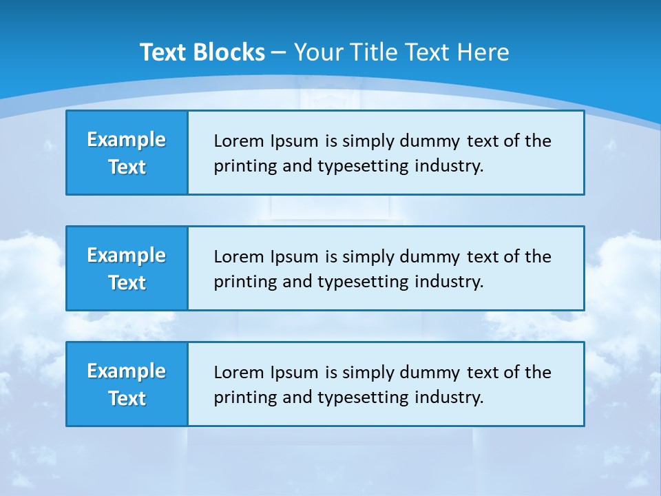 Road High Purity PowerPoint Template