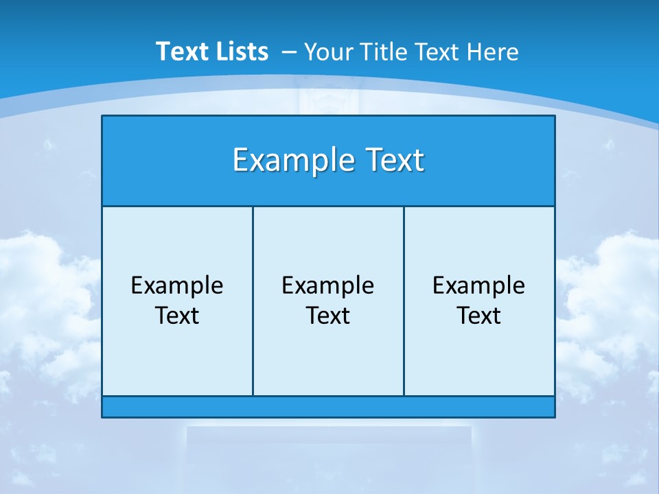 Road High Purity PowerPoint Template