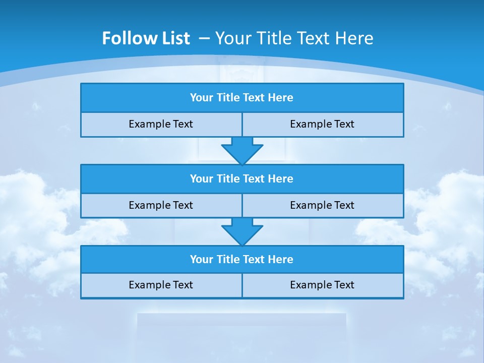 Road High Purity PowerPoint Template