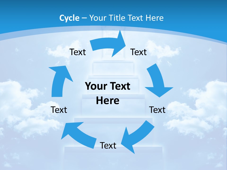 Road High Purity PowerPoint Template