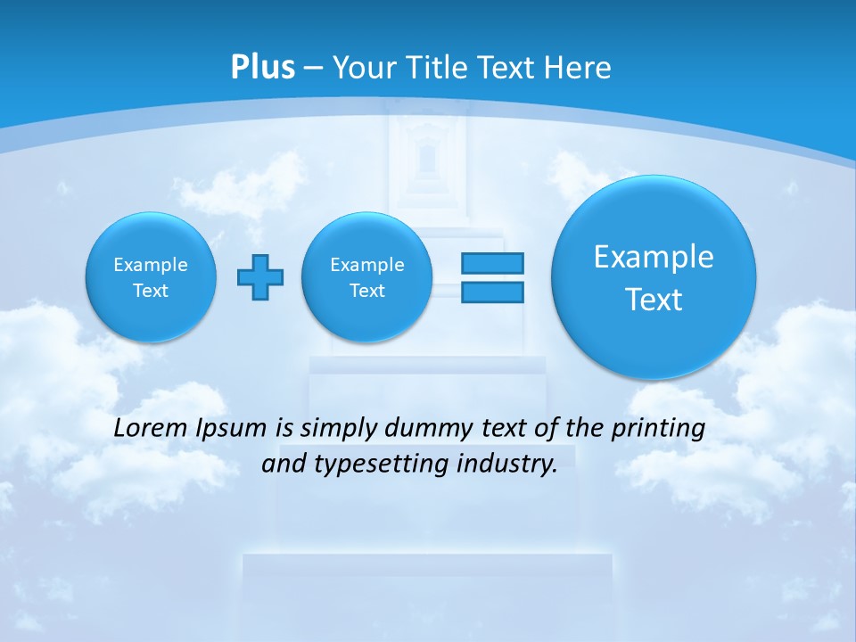 Road High Purity PowerPoint Template