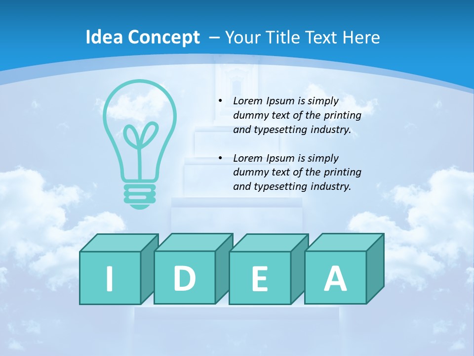 Road High Purity PowerPoint Template