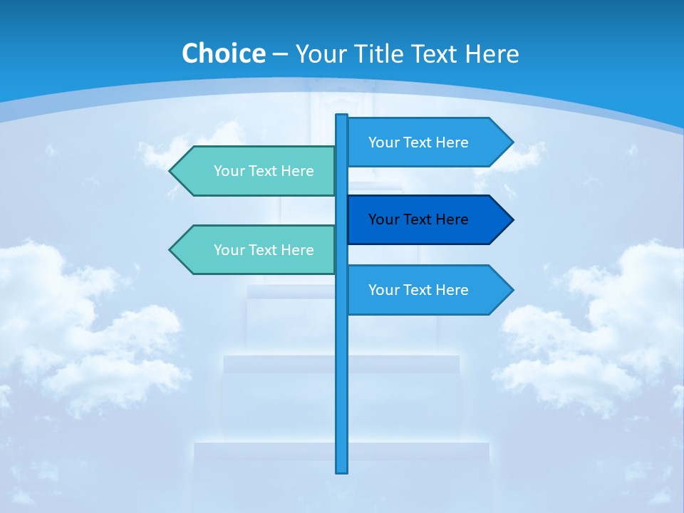 Road High Purity PowerPoint Template