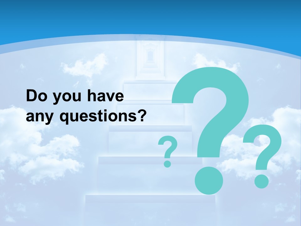 Road High Purity PowerPoint Template