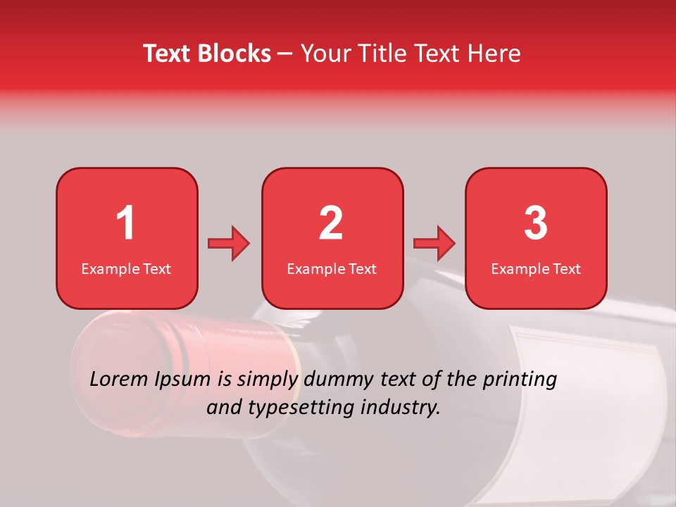 Still Drink Dinner PowerPoint Template