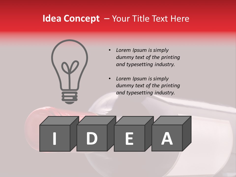 Still Drink Dinner PowerPoint Template