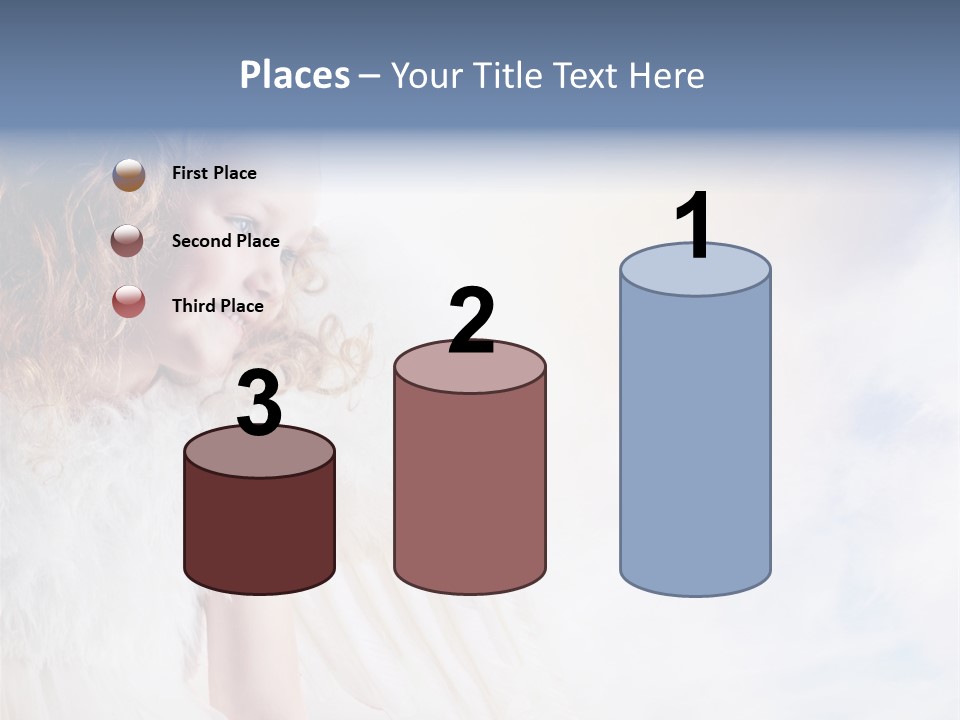 Cheerful Wings Beautiful PowerPoint Template